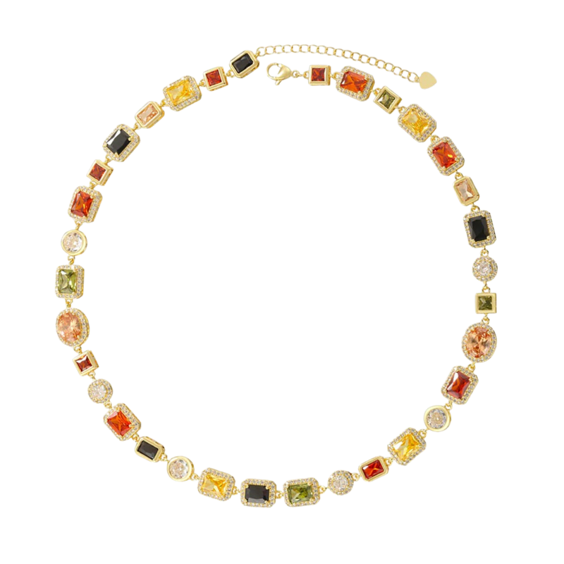 Raven Gemstone Necklace/Bracelet
