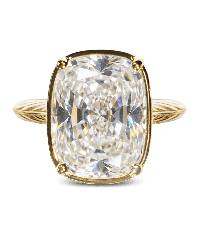 Sterling Silver Elongated Cushion Cocktail Ring